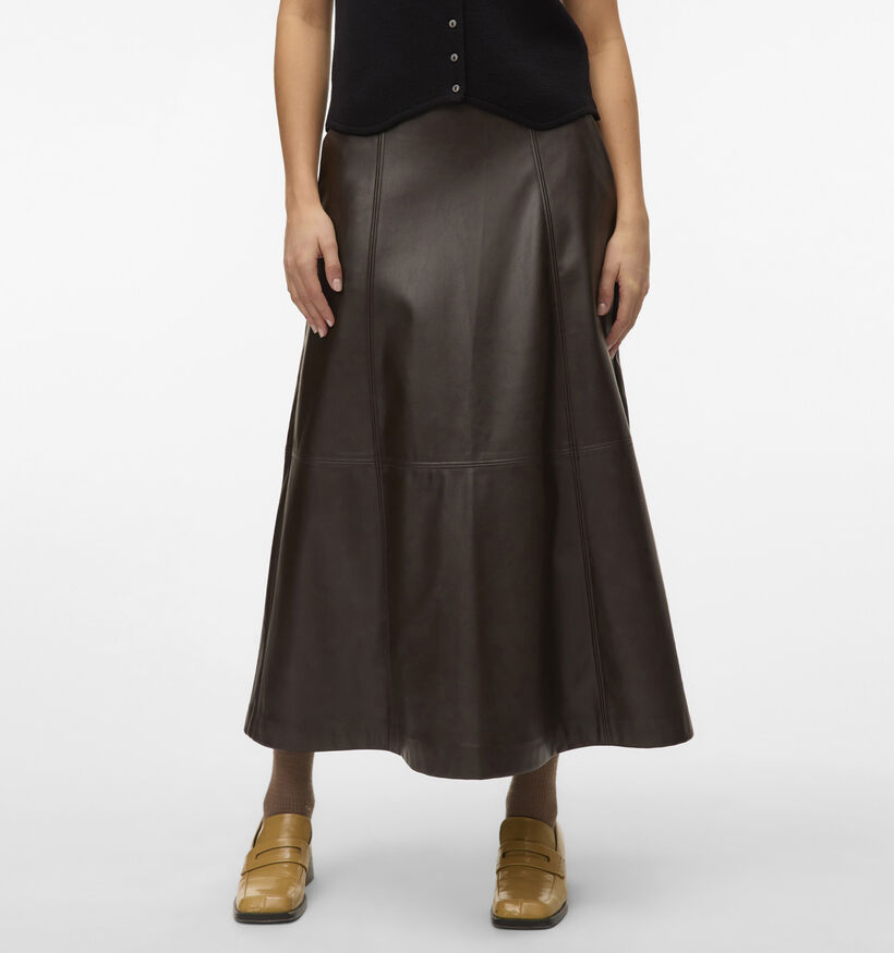Vero Moda Olive Donkerbruine Rok voor dames (364526)