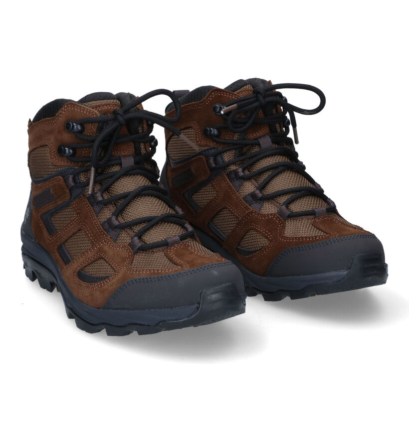 Jack Wolfskin Vojo 3 Texapore Chaussures de marche en Brun pour hommes (302186) - pour semelles orthopédiques