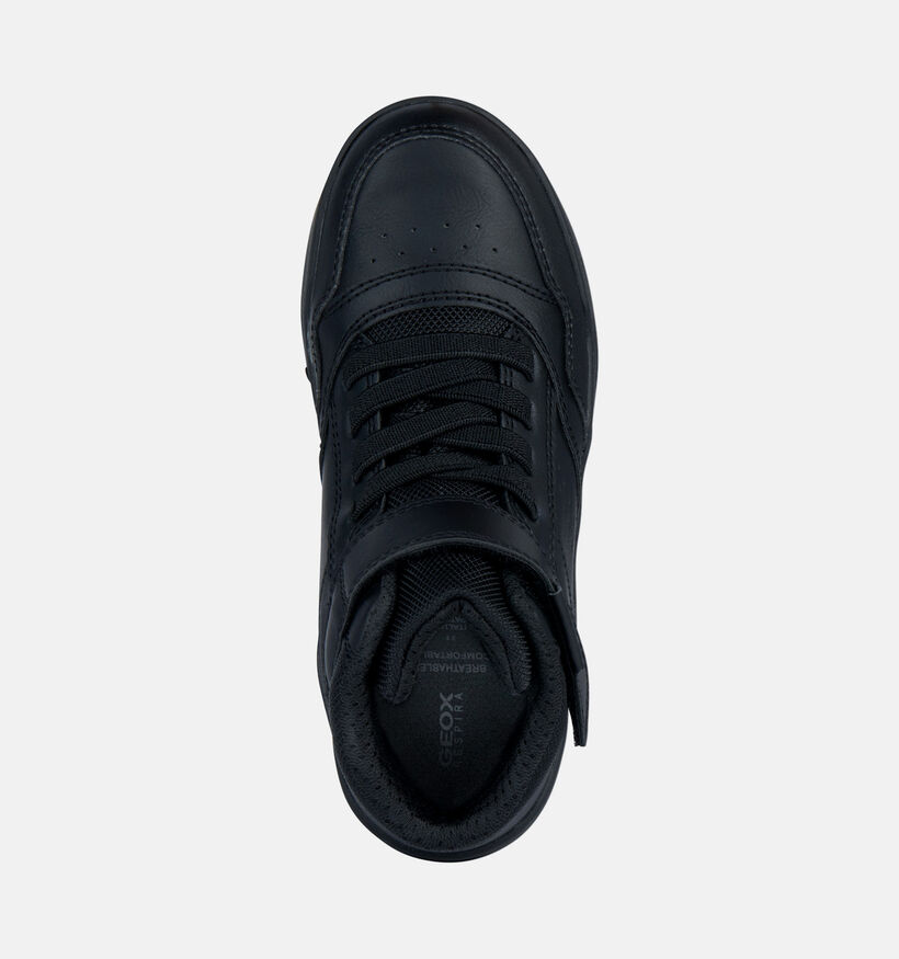 Geox Perth Boy Zwarte Sneakers voor jongens (377717) - geschikt voor steunzolen