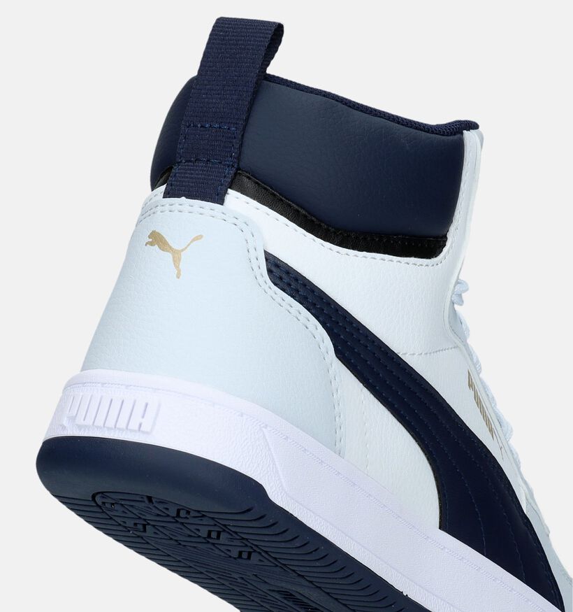 Puma Caven 2.0 Witte Sneakers voor jongens, meisjes (343141)