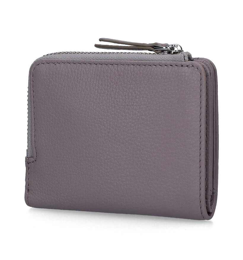 Euro-Leather Zwarte Portemonnee voor dames (365198)