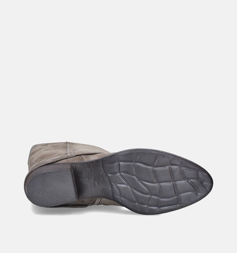 AQA Taupe Boots voor dames (357840) - geschikt voor steunzolen