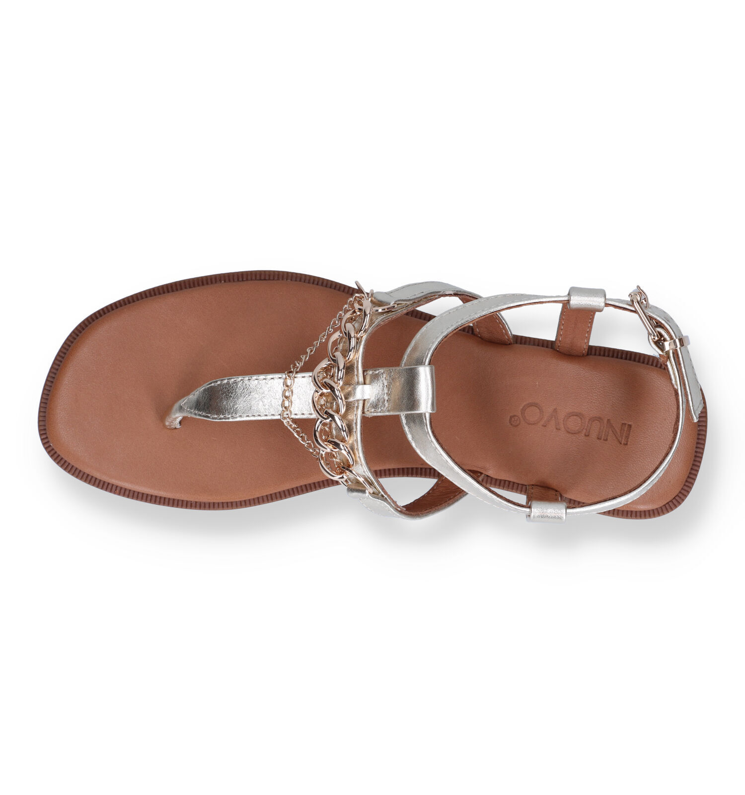 Inuovo sandales dorees store