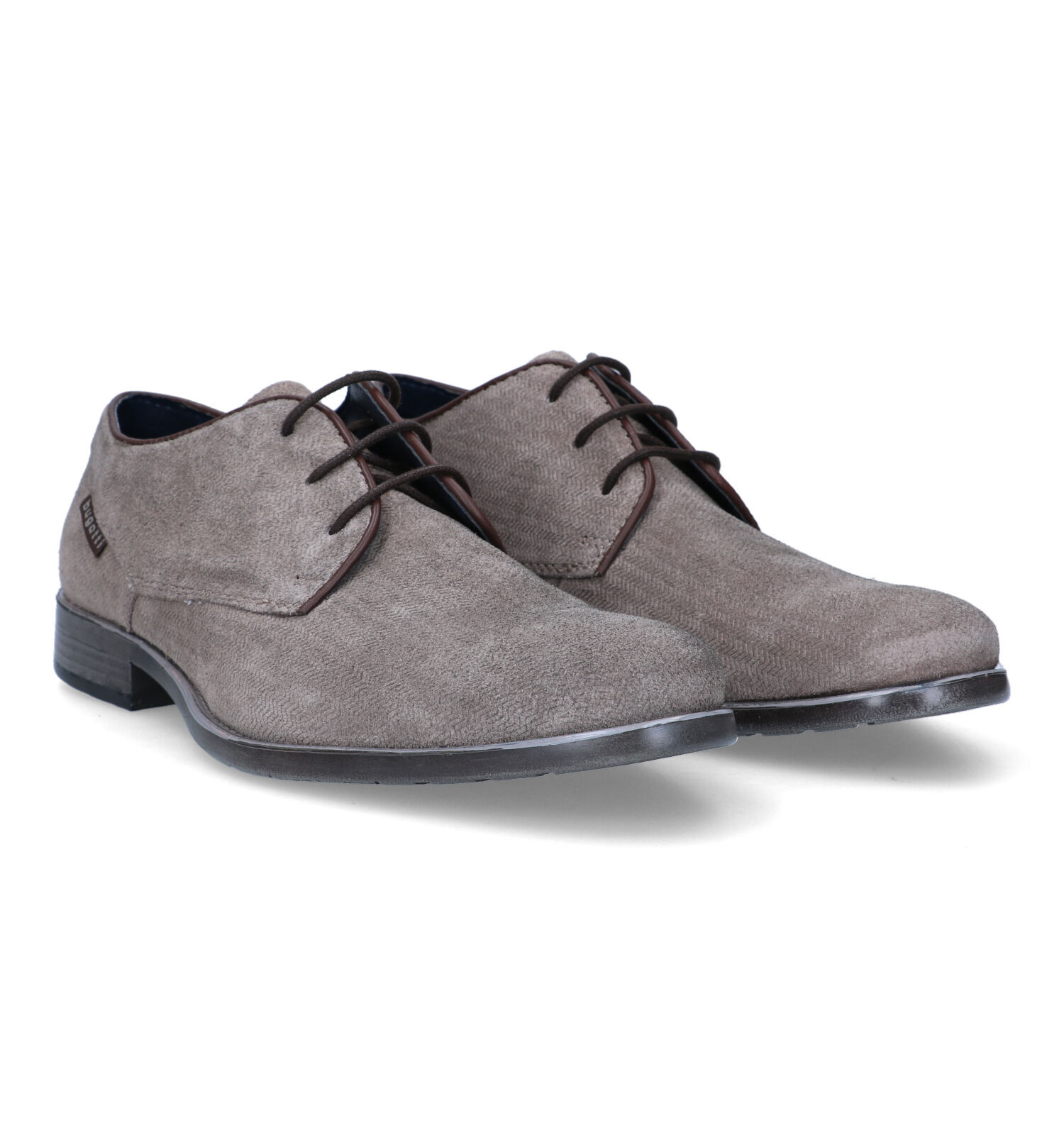 Bugatti Taupe Geklede Schoenen Heren Geklede schoenen Lage