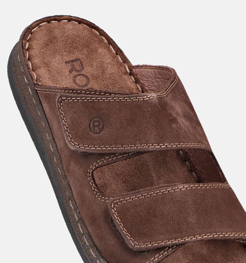 Rohde Bruine Slippers voor heren (370981)