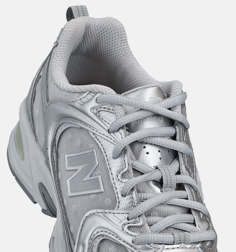 New Balance U 530 Baskets en Argent pour femmes (349725) - pour semelles orthopédiques