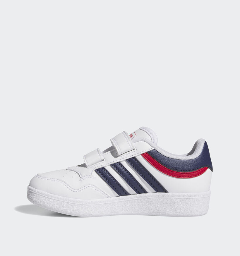 adidas Hoops 4.0 Witte Sneakers voor jongens, meisjes (362469)