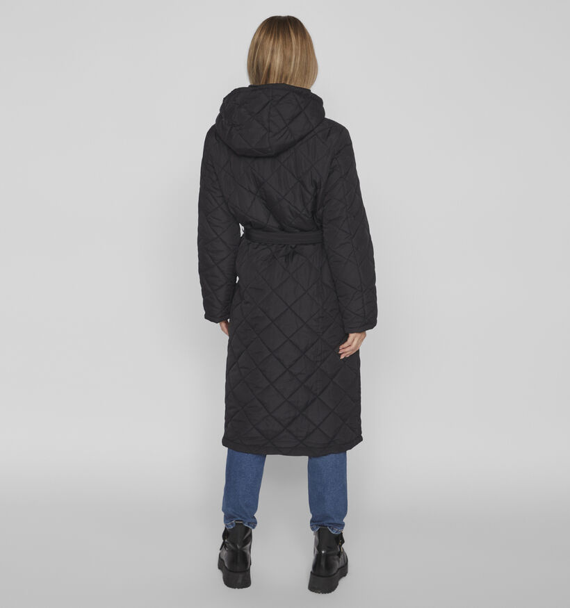Vila Kante Quilted Zwarte Lange Jas voor dames (361310)