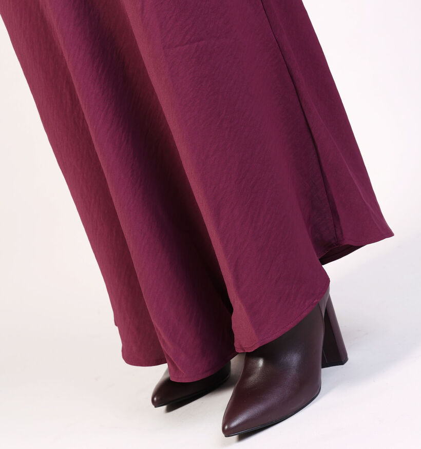 JDY Aya Zwarte Lange Rok JDY Aya Bordeaux Lange Rok voor dames (365272)