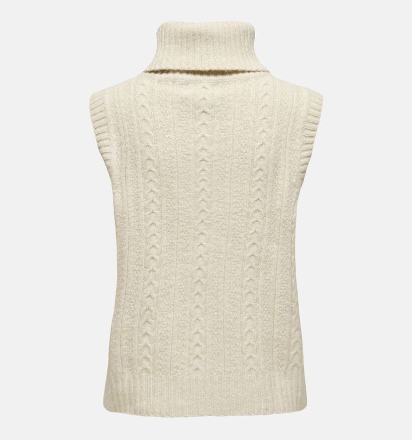 JDY Elba Zwarte Mouwloze trui voor dames (348632)