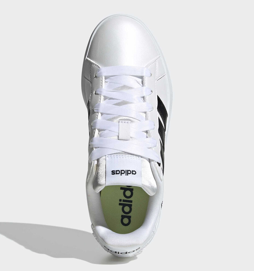 adidas Grand Court 3.0 Witte Sneakers voor meisjes (375409)