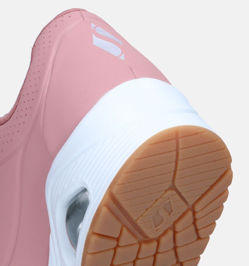 Skechers Uno Stand On Air Roze Sneakers voor dames (345153)