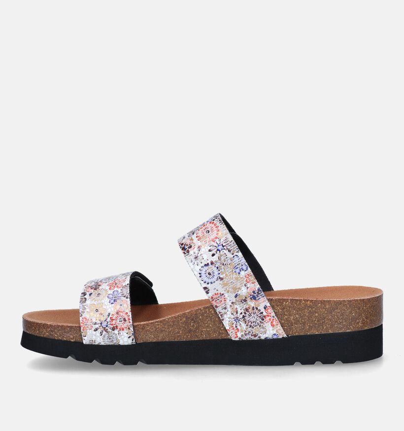 Scholl Greeny 2 Straps 2.0 Witte Slippers voor dames (336776)