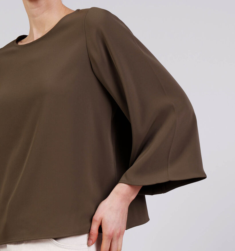 comma Kaki Blouse voor dames (372194)