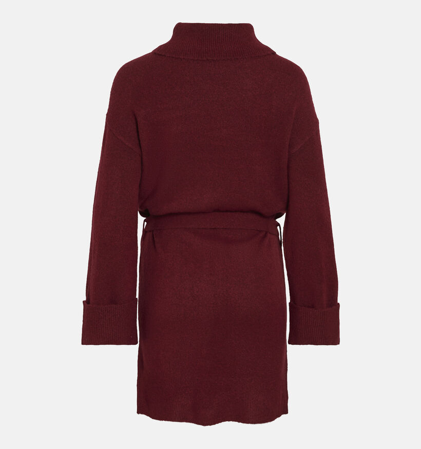 Vila Rolfie Bordeaux Kleed met rolkraag voor dames (344254)