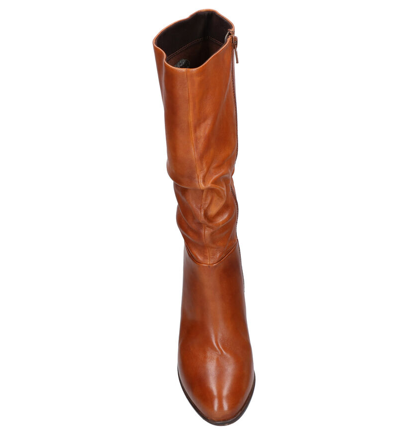 SPM Cognac Laarzen in leer (256088)