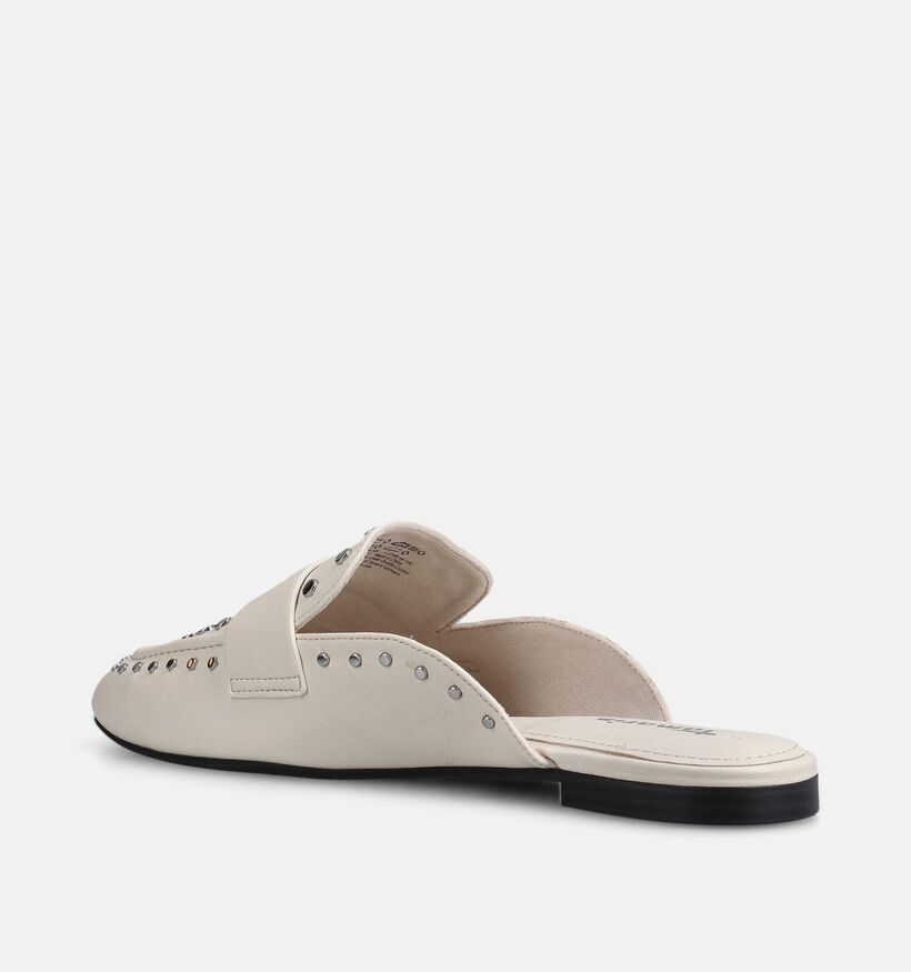 Tamaris Nu-pieds plates en &Eacute;cru pour femmes (367674)