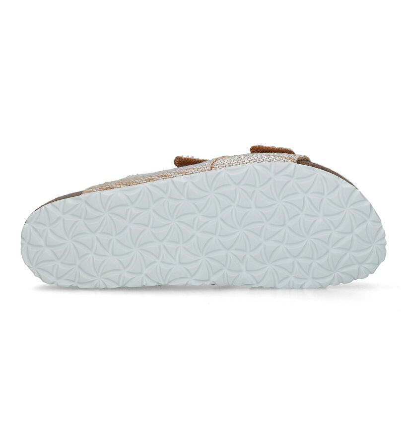 Tamaris Beige Slippers in stof (335129)
