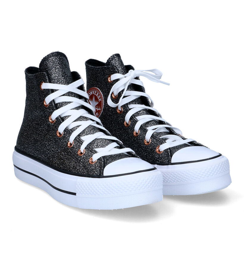 Converse CT All Star Lift Baskets en Noir pour femmes (317411)