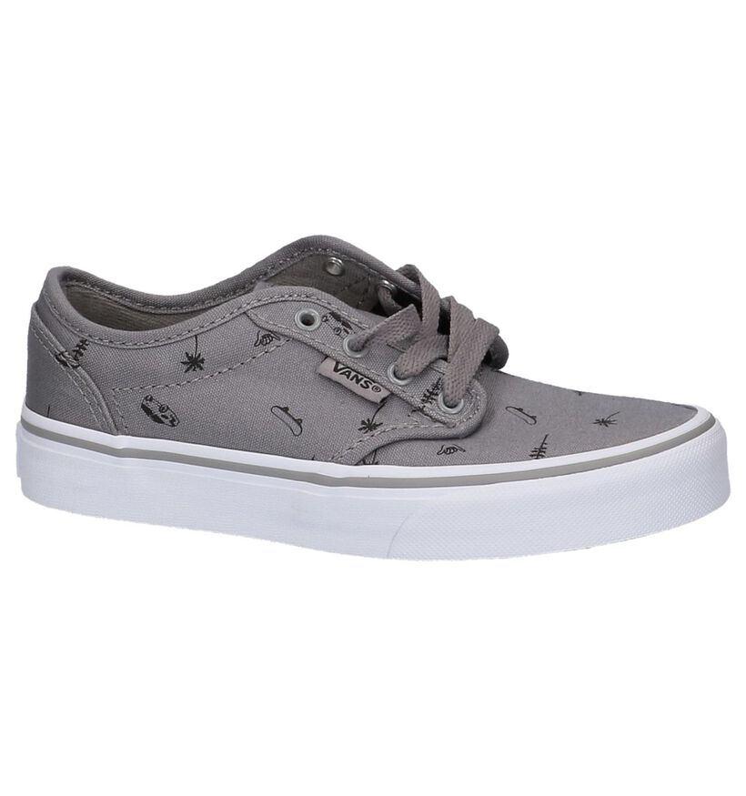 Vans Atwood Baskets de skate en Noir en textile (239844)