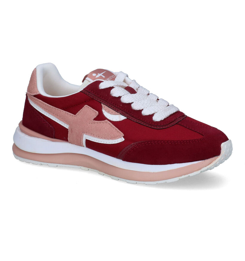 Tamaris Fashletics Bordeaux Sneakers voor dames (313189) - geschikt voor steunzolen