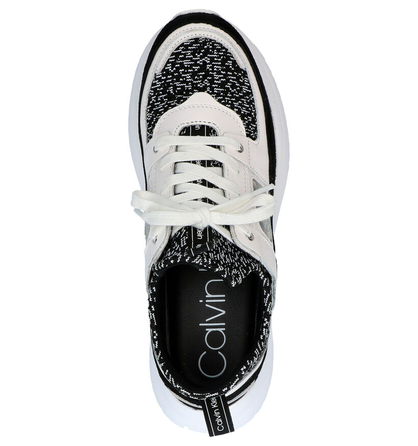 Calvin Klein Ultra Witte Lage Sneakers in leer (269196)