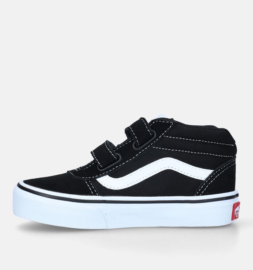 Vans Ward Mid V Zwarte Skate sneakers voor jongens, meisjes (327928)