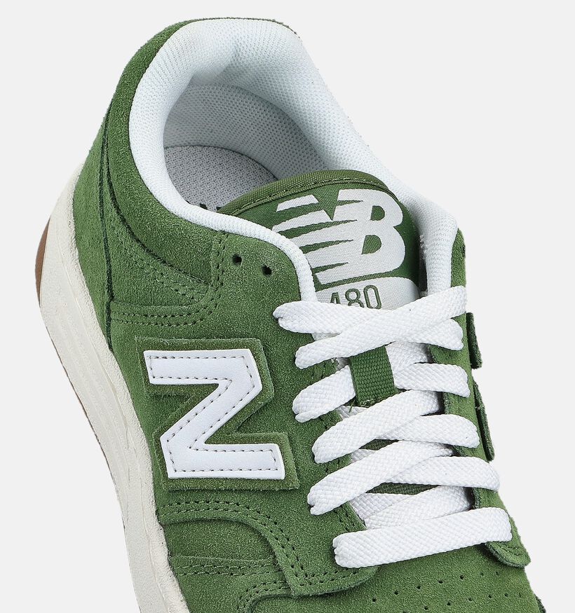 New Balance Baskets basses en Vert pour filles, garçons (358681) - pour semelles orthopédiques