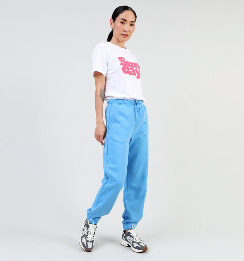 Pieces Chilli Blauwe Joggingbroek voor dames (351130)