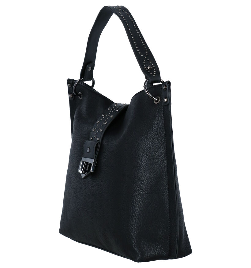 Pepe Moll Vegan Sac à bandoulière en Noir en simili cuir (283574)