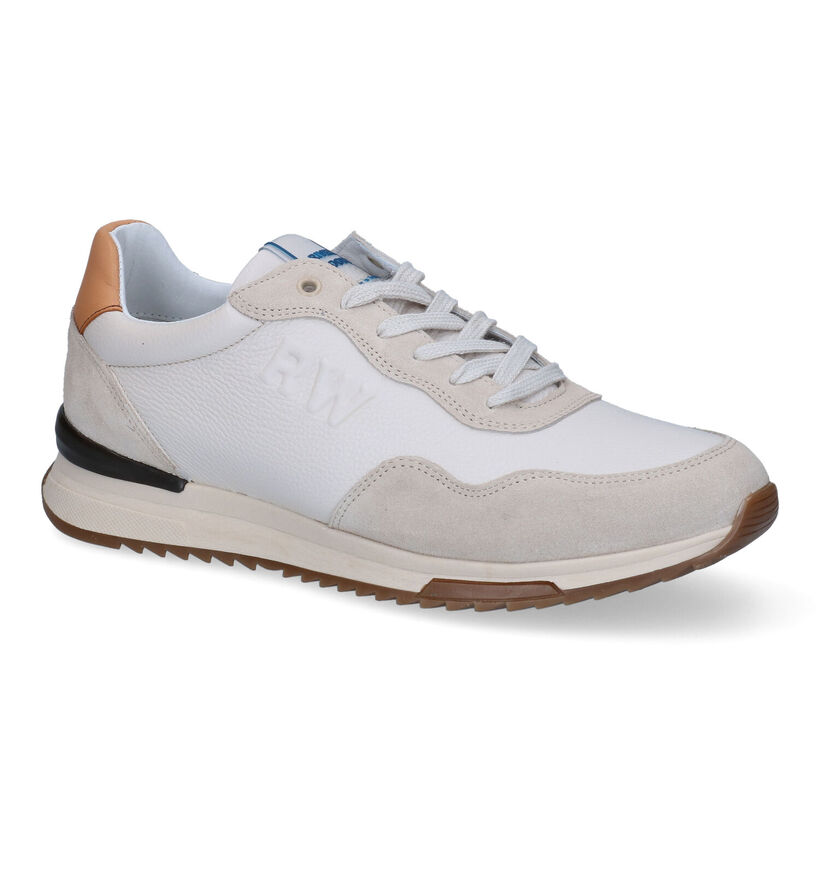 River Woods Bruce Beige Sneakers voor heren (307291) - geschikt voor steunzolen