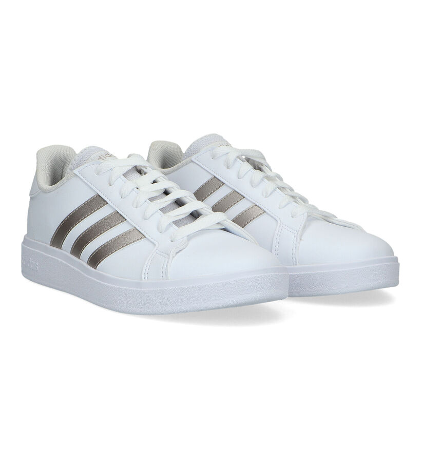 adidas Grand Court Base 2.0 Witte Sneakers voor dames (350230)