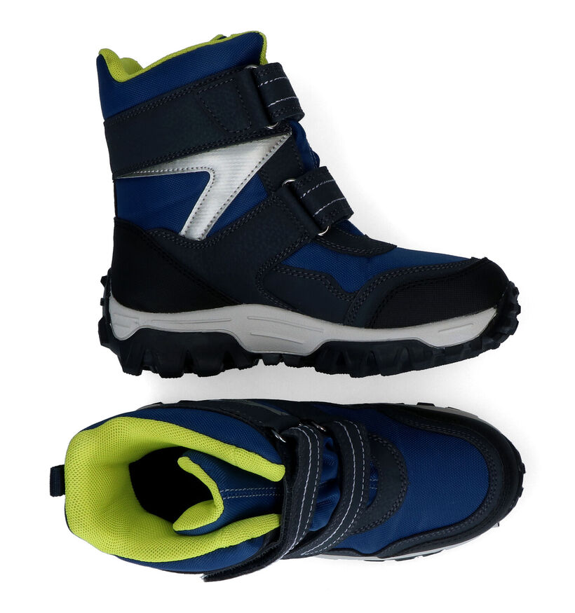 Geox Himalaya Blauwe Snowboots voor jongens (317616) - geschikt voor steunzolen