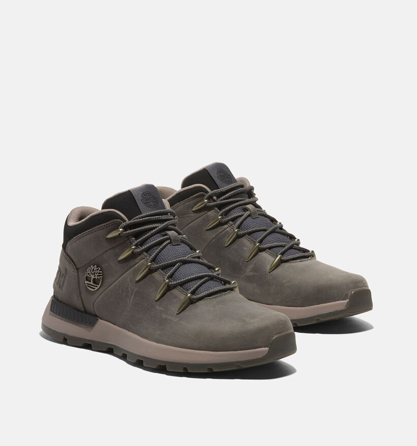 Timberland Sprint Trekker Mid Grijze Bottines voor heren (344947) - geschikt voor steunzolen