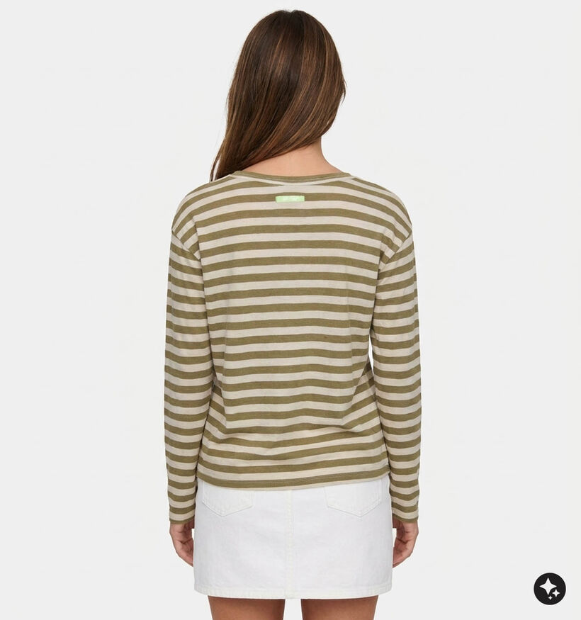 The Shirt Project Groene T-shirt met Lange Mouwen voor dames (381891)