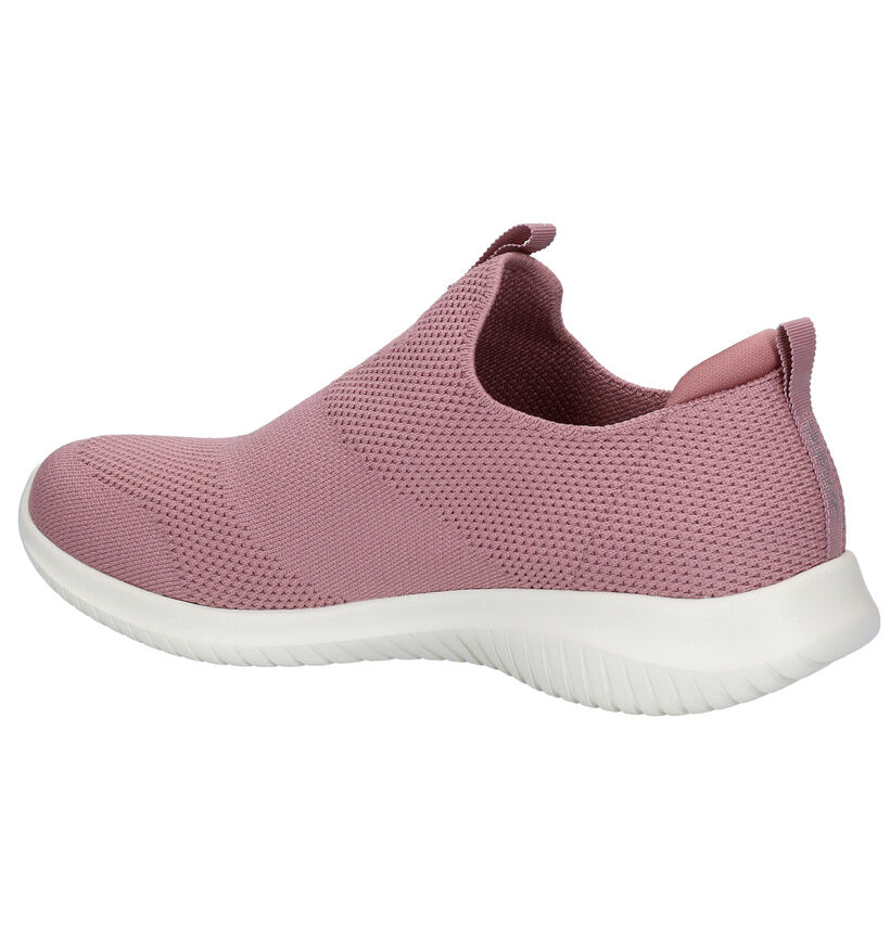 Skechers Ultra Flex First Take Zwarte Slip-on Sneakers voor dames (310629) - geschikt voor steunzolen
