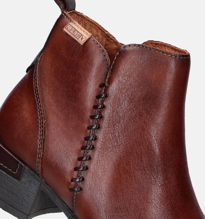 Pikolinos Malaga Cognac Enkellaarzen voor dames (346183)
