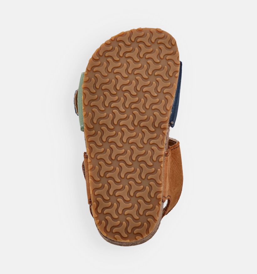 Bopy Sandales en Camel pour filles, gar&ccedil;ons (373072)