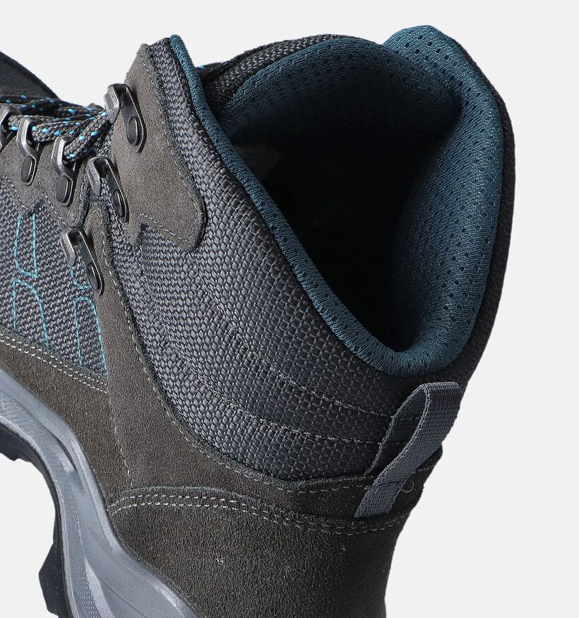 LOWA Taurus Pro GTX Mid Chaussures outdoor en Gris pour femmes (355801) - pour semelles orthopédiques