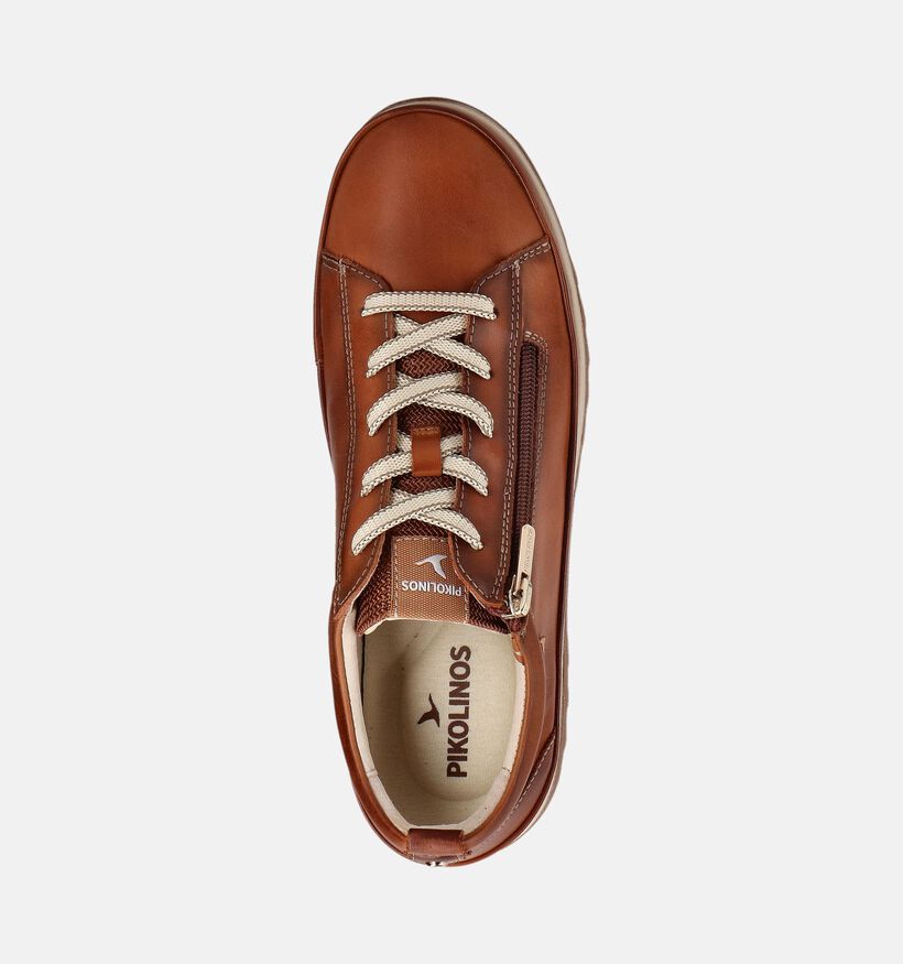 Pikolinos Vigo Chaussures &agrave; lacets en Cognac pour femmes (379214) - pour semelles orthop&eacute;diques