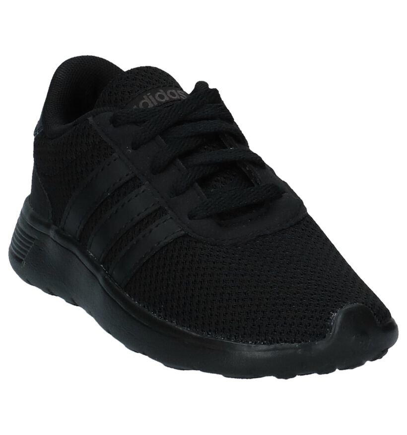 adidas Lite Racer K Baskets en Noir en textile (252516)