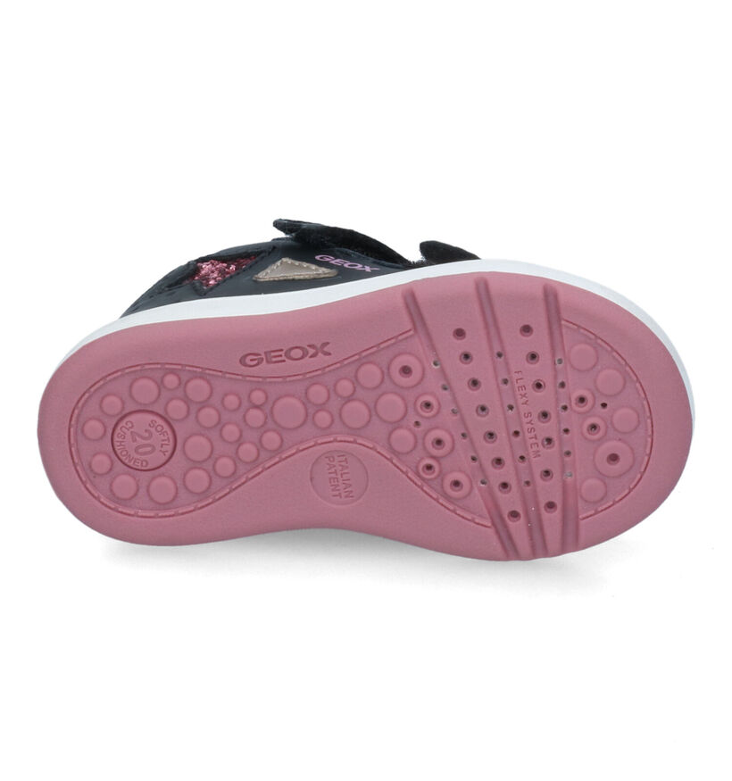 Geox Biglia Chaussures pour bébé en Noir pour filles (312539) - pour semelles orthopédiques