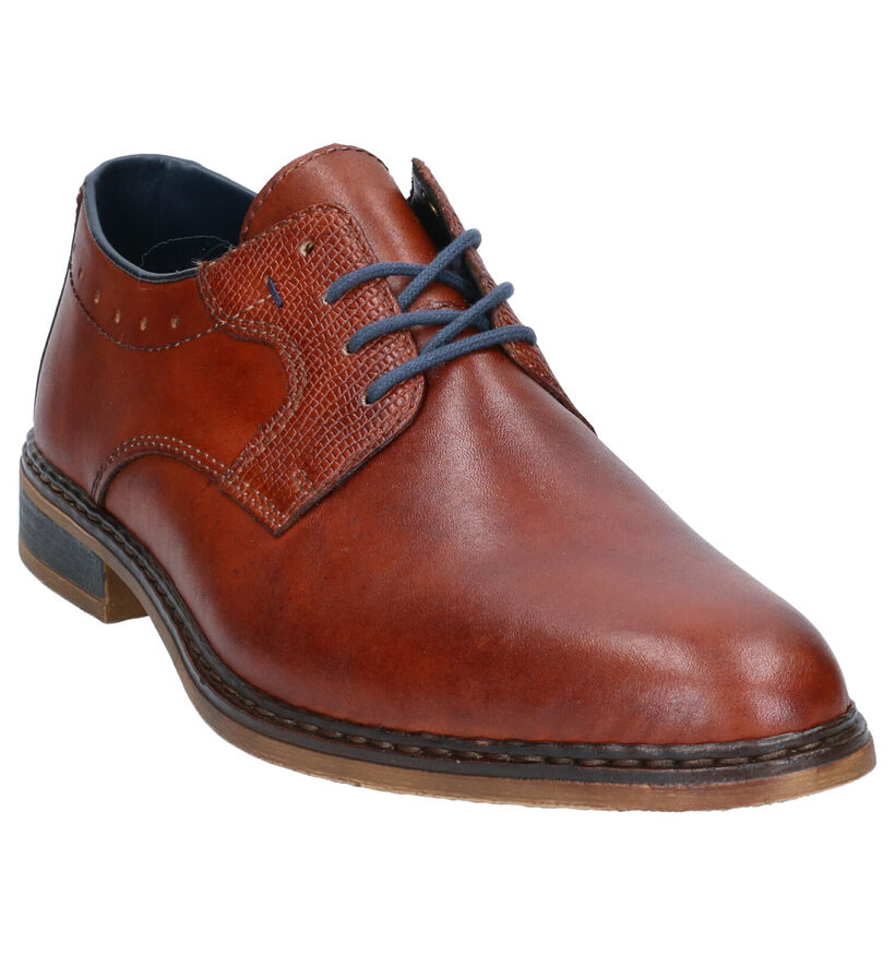 Rieker Cognac Veterschoenen in leer (271965)