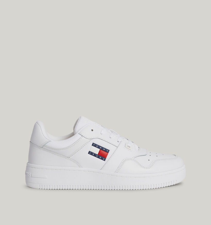 Tommy Hilfiger TJM Runner Chaussures a lacets en Blanc pour hommes (349714) - pour semelles orthopédiques