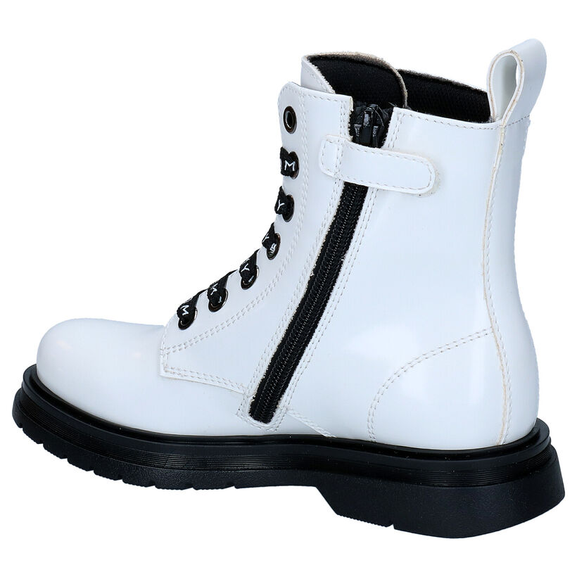 Tommy Hilfiger Witte Boots in kunstleer (295385)