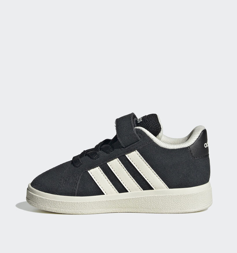adidas Grand Court 00s Zwarte Sneakers voor meisjes, jongens (375382)
