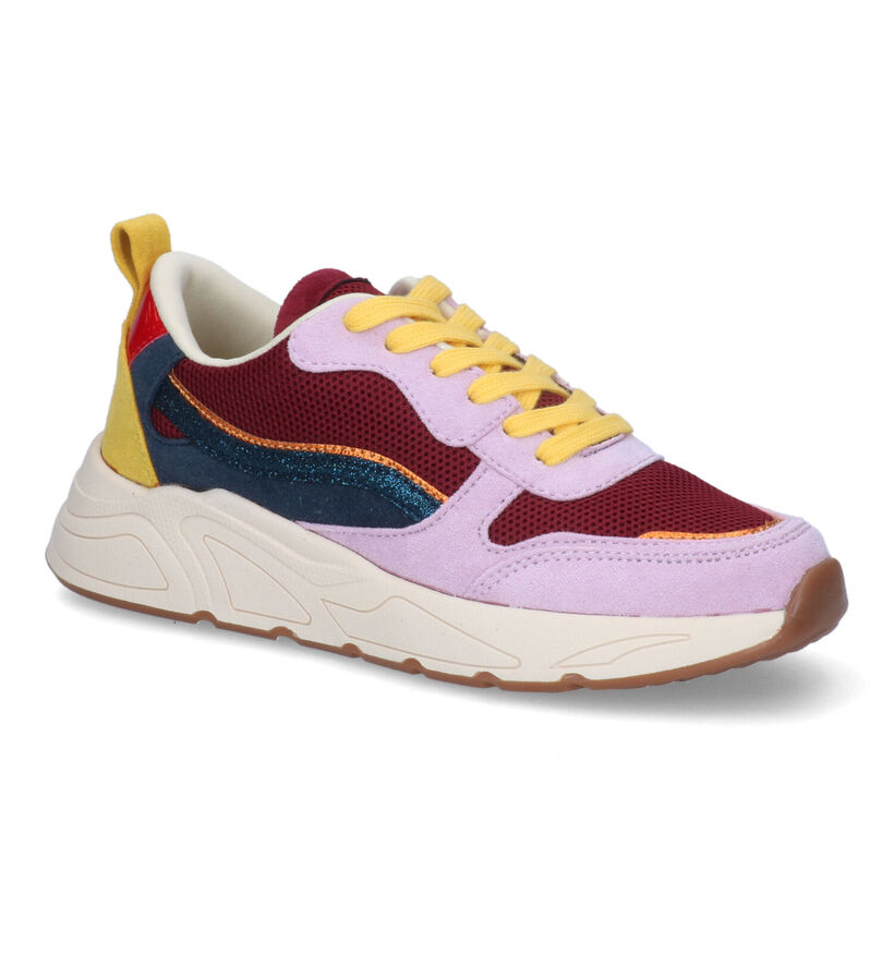Poelman Baskets casual en Noir en simili cuir (339157)