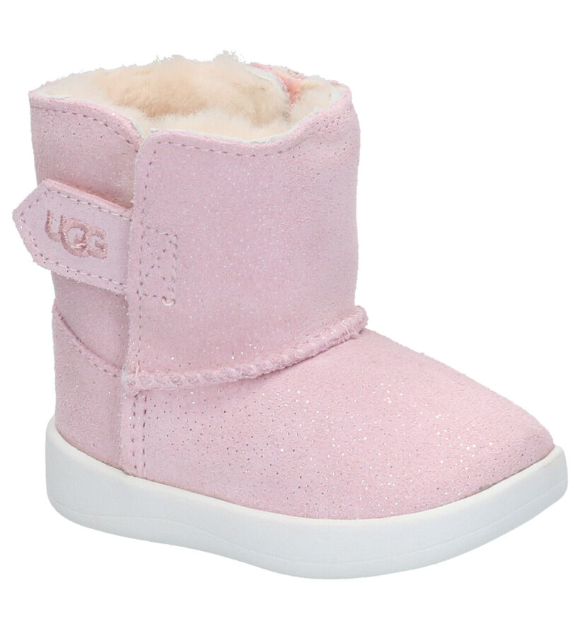 UGG Keelan Sparkle Bottes pour Bébe en Rose en daim (254110)