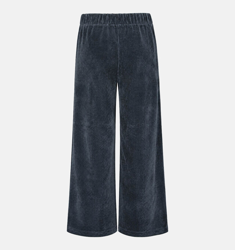 Minuit Douze Cola Pantalon classique en Bleu fonc&eacute; pour femmes (381850)