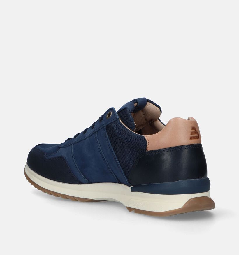 Bullboxer Chaussures à lacets en Bleu foncé pour hommes (344477) - pour semelles orthopédiques